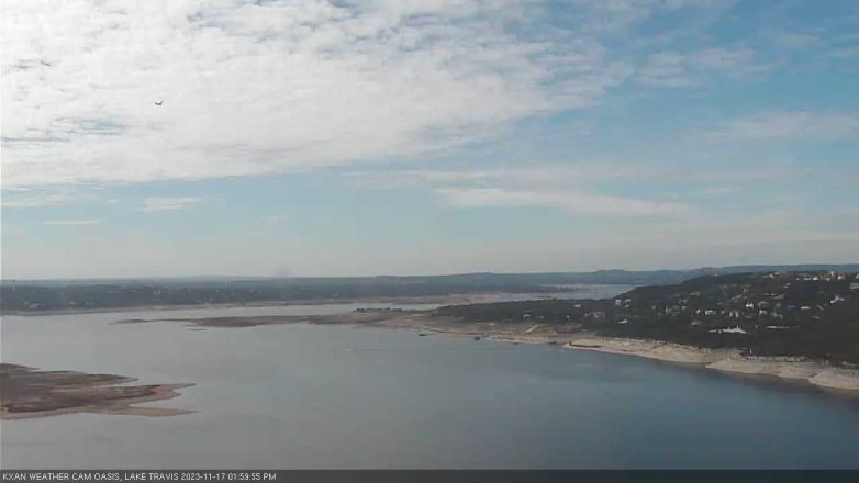 Lake Travis webcam, November 17, 2023 2:00 PM CT