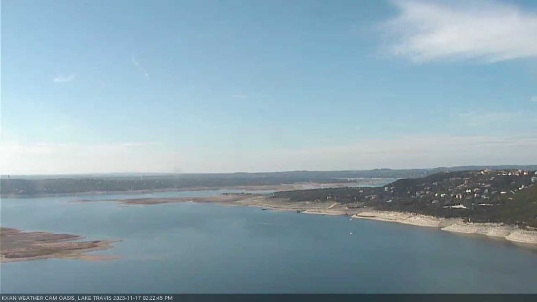 Lake Travis webcam, November 17, 2023 2:25 PM CT