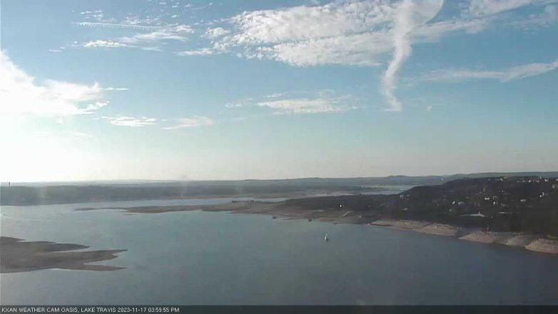Lake Travis webcam, November 17, 2023 4:00 PM CT