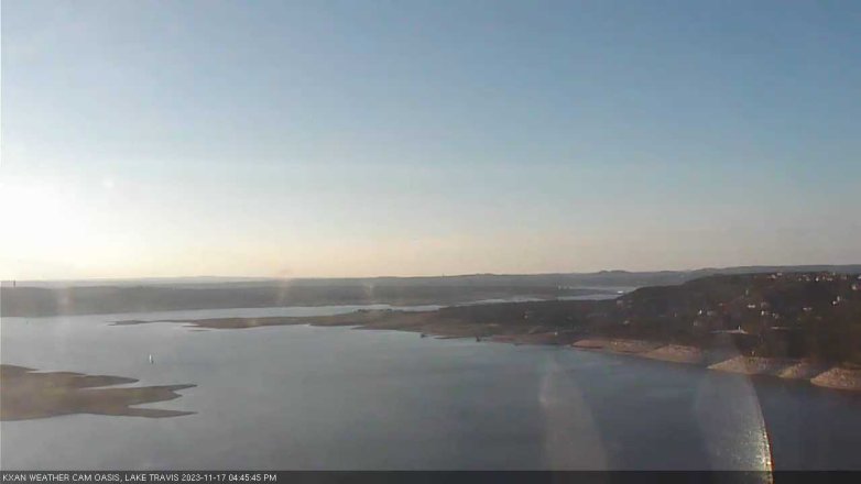 Lake Travis webcam, November 17, 2023 4:45 PM CT