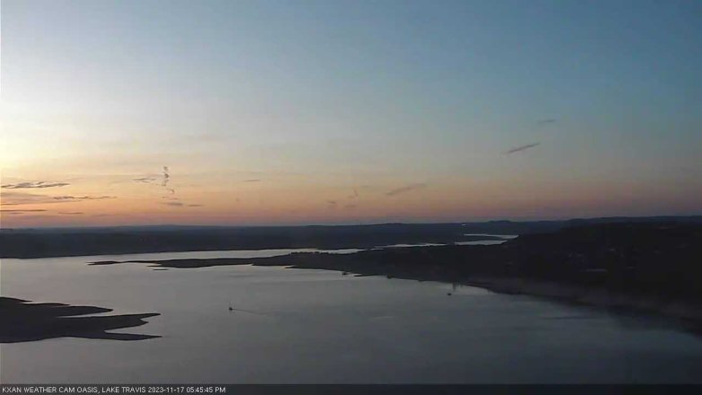 Lake Travis webcam, November 17, 2023 5:45 PM CT