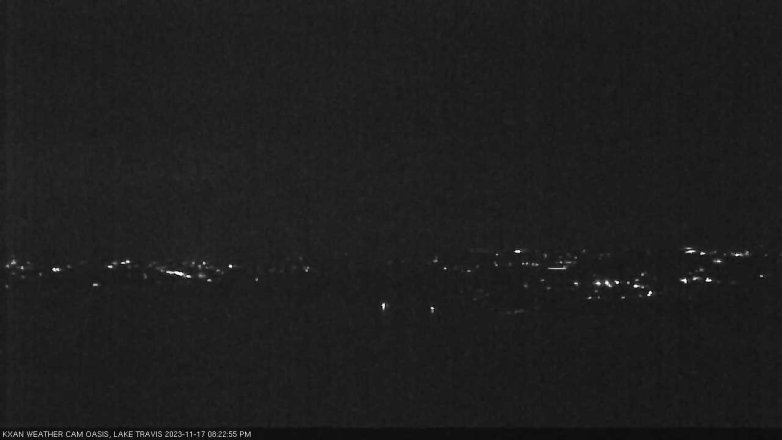 Lake Travis webcam, November 17, 2023 8:25 PM CT