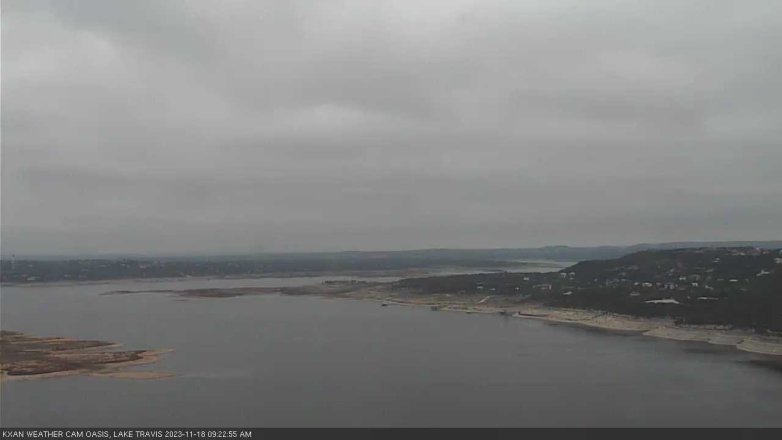 Lake Travis webcam, November 18, 2023 9:25 AM CT