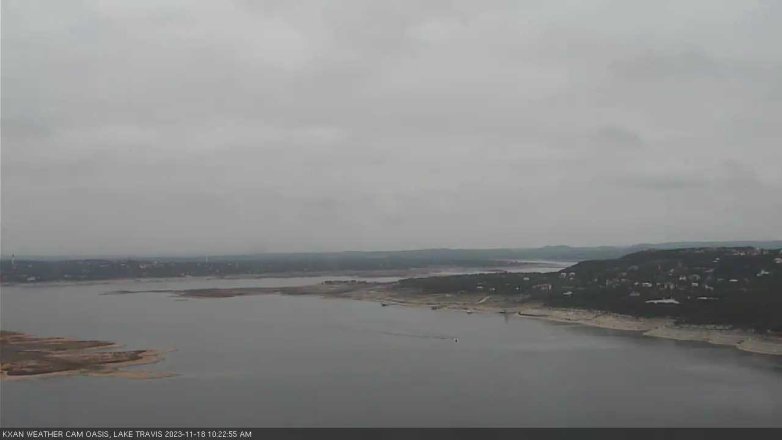 Lake Travis webcam, November 18, 2023 10:25 AM CT