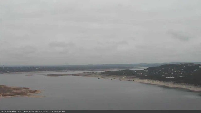 Lake Travis webcam, November 18, 2023 11:00 AM CT