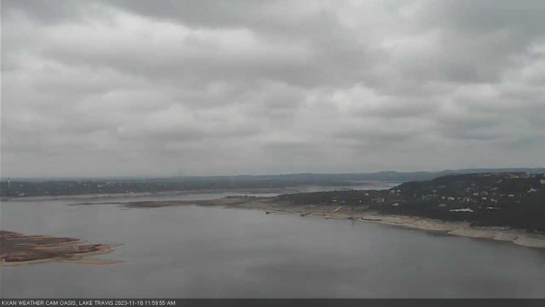 Lake Travis webcam, November 18, 2023 12:00 PM CT