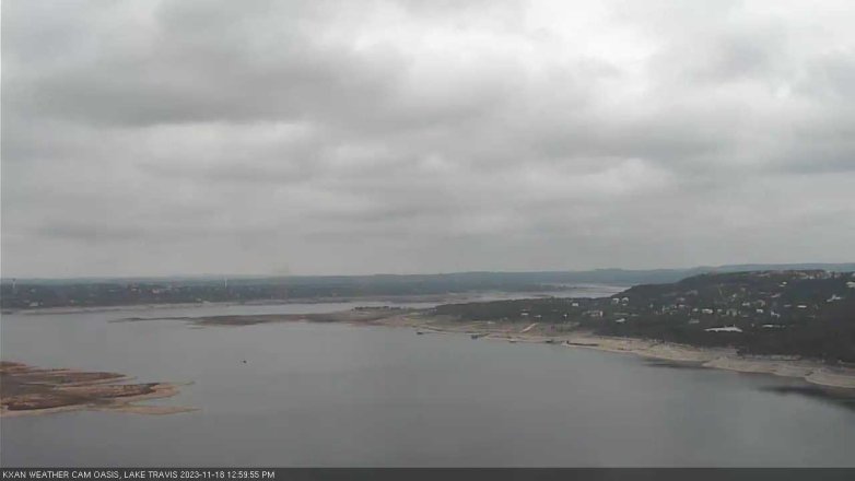 Lake Travis webcam, November 18, 2023 1:00 PM CT