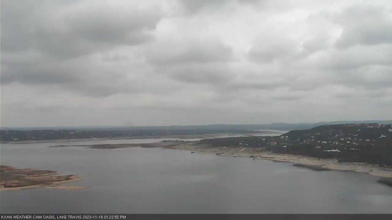 Lake Travis webcam, November 18, 2023 1:25 PM CT