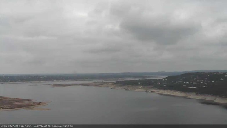 Lake Travis webcam, November 18, 2023 2:00 PM CT