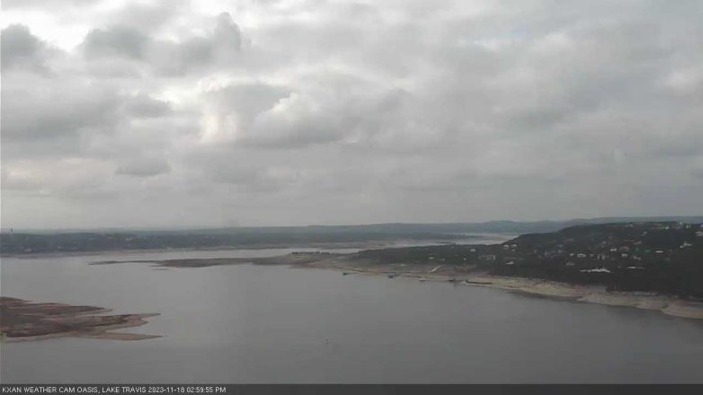 Lake Travis webcam, November 18, 2023 3:00 PM CT