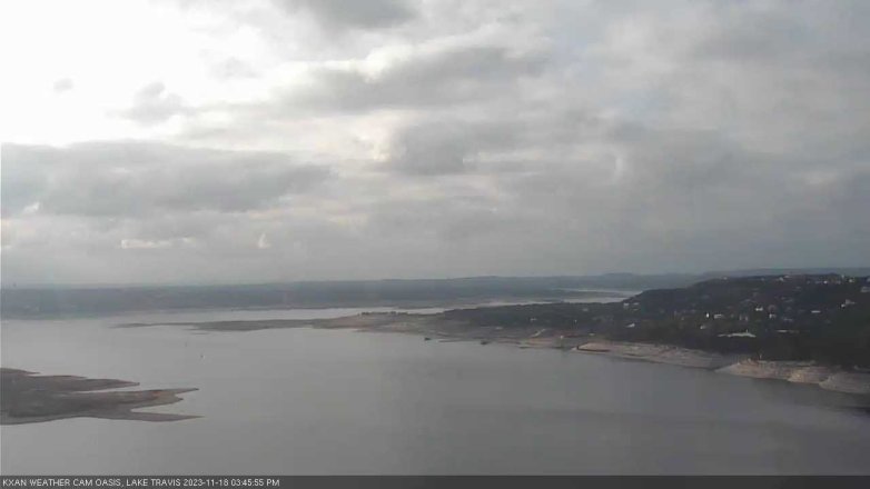 Lake Travis webcam, November 18, 2023 3:45 PM CT