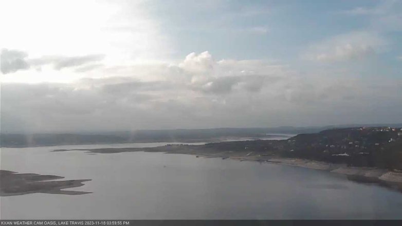 Lake Travis webcam, November 18, 2023 4:00 PM CT