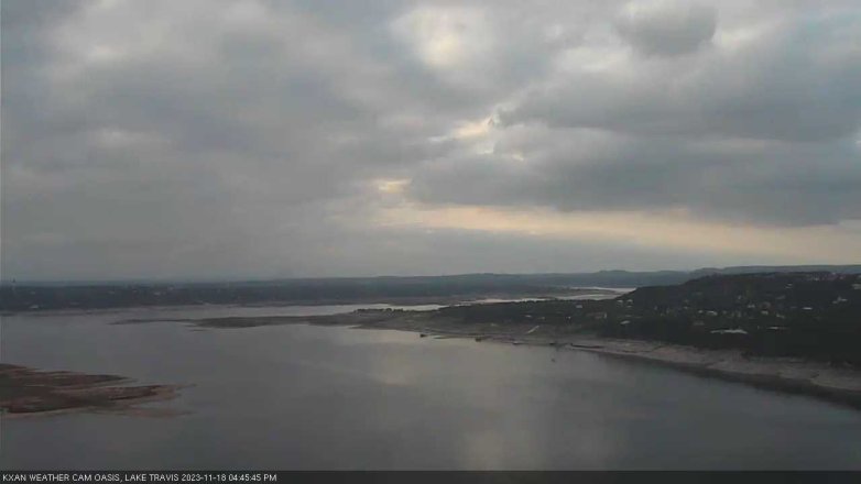 Lake Travis webcam, November 18, 2023 4:45 PM CT