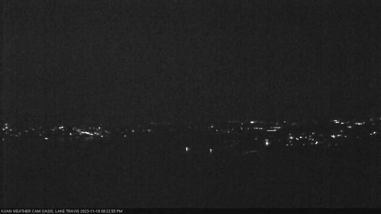 Lake Travis webcam, November 18, 2023 6:25 PM CT