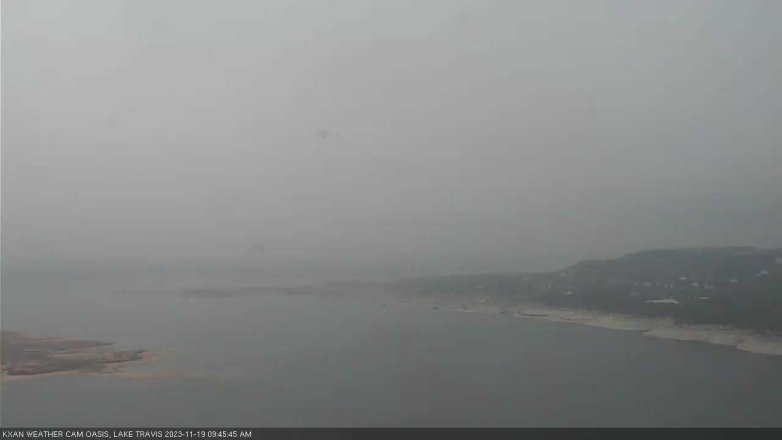 Lake Travis webcam, November 19, 2023 9:45 AM CT