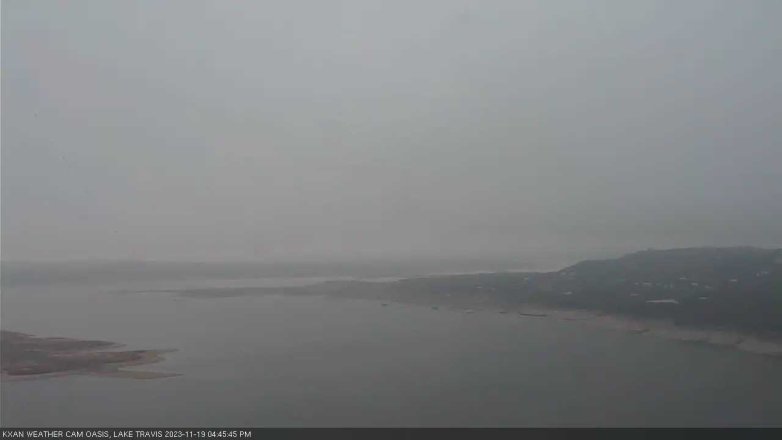 Lake Travis webcam, November 19, 2023 4:45 PM CT