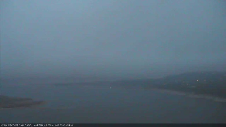 Lake Travis webcam, November 19, 2023 5:45 PM CT