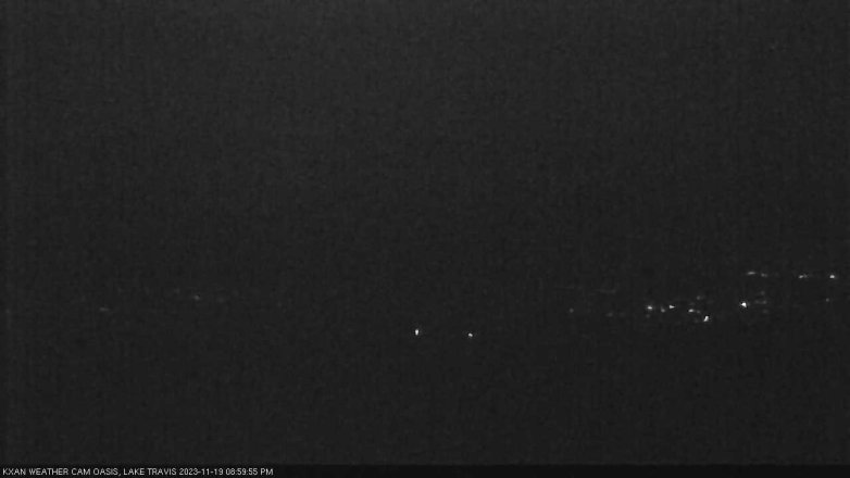 Lake Travis webcam, November 19, 2023 9:00 PM CT