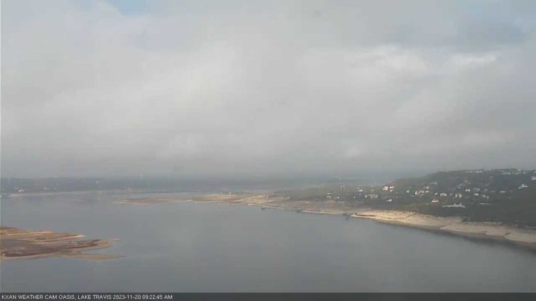 Lake Travis webcam, November 20, 2023 9:25 AM CT