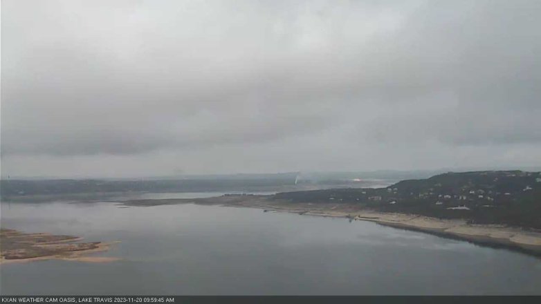 Lake Travis webcam, November 20, 2023 10:00 AM CT