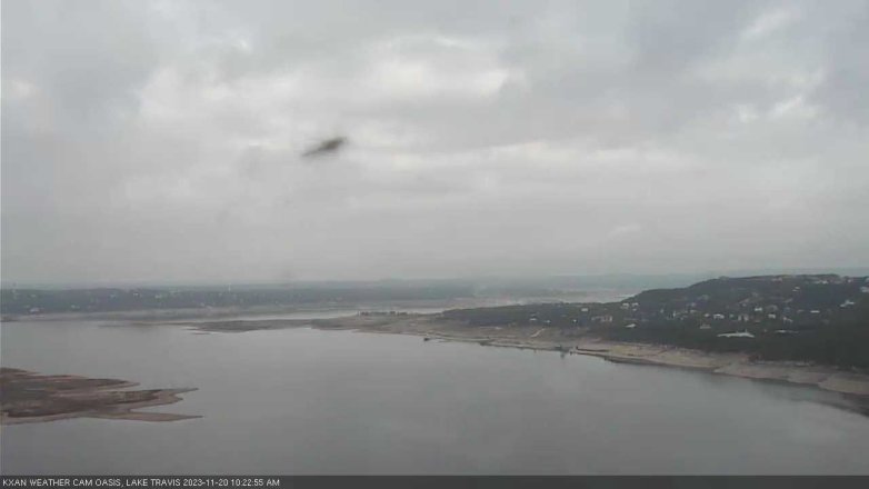 Lake Travis webcam, November 20, 2023 10:25 AM CT