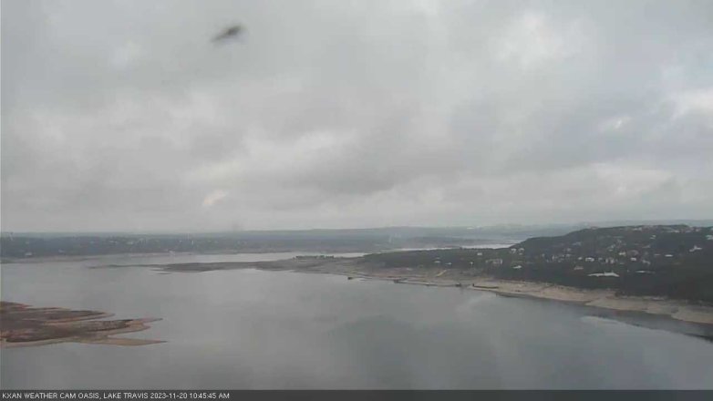 Lake Travis webcam, November 20, 2023 10:45 AM CT