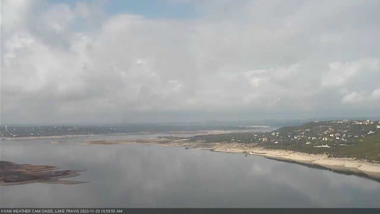 Lake Travis webcam, November 20, 2023 11:00 AM CT