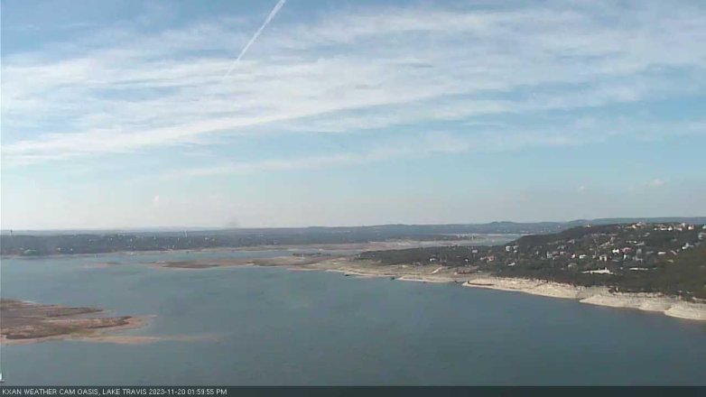 Lake Travis webcam, November 20, 2023 2:00 PM CT