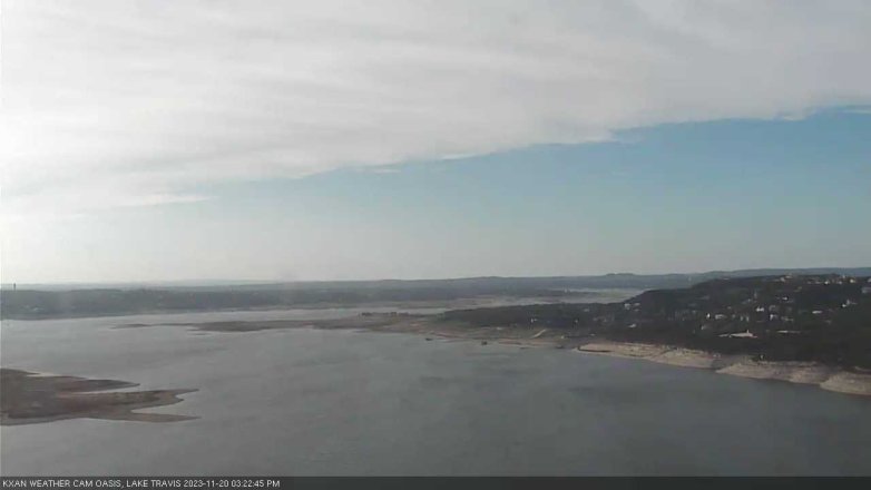 Lake Travis webcam, November 20, 2023 3:25 PM CT
