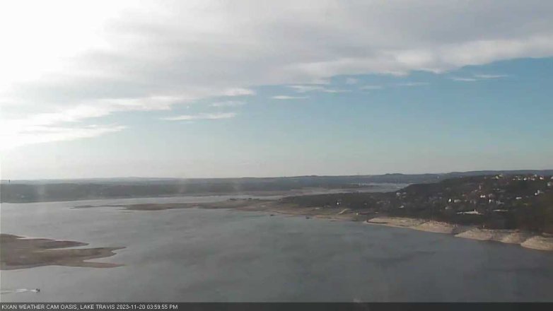 Lake Travis webcam, November 20, 2023 4:00 PM CT