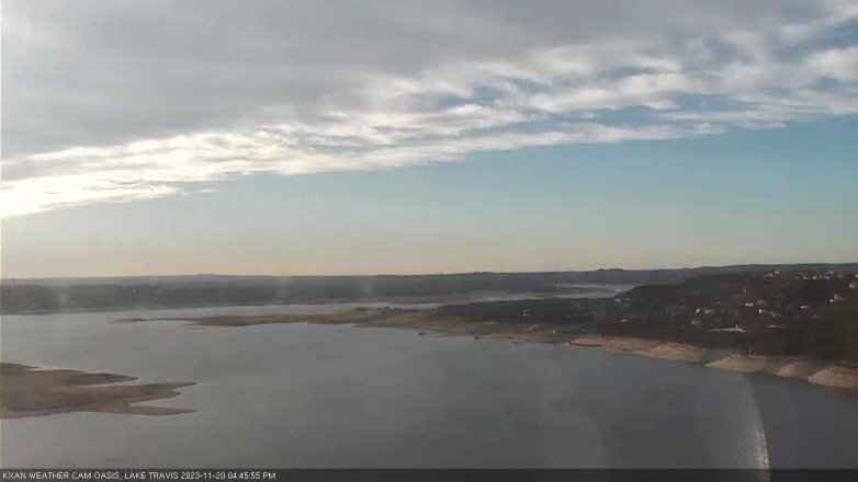 Lake Travis webcam, November 20, 2023 4:45 PM CT