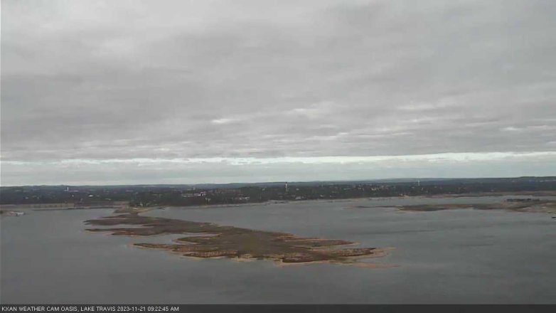 Lake Travis webcam, November 21, 2023 9:25 AM CT