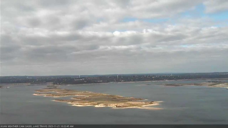 Lake Travis webcam, November 21, 2023 10:25 AM CT