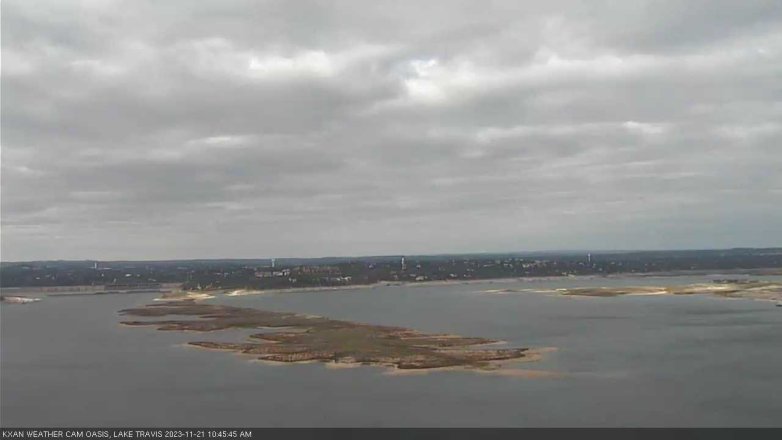 Lake Travis webcam, November 21, 2023 10:45 AM CT