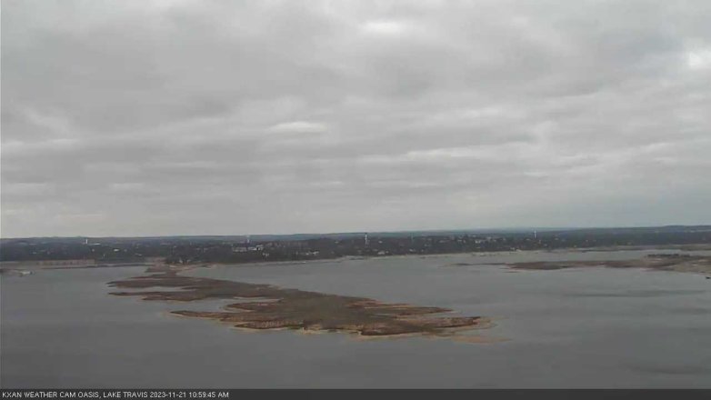 Lake Travis webcam, November 21, 2023 11:00 AM CT