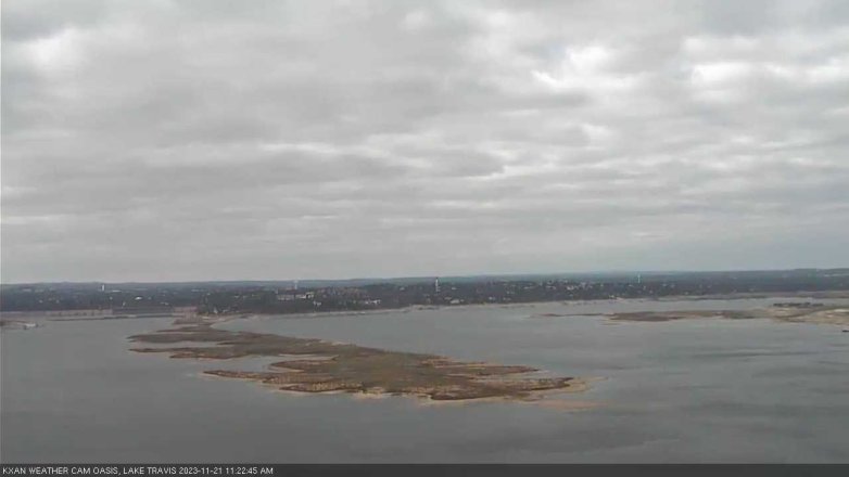 Lake Travis webcam, November 21, 2023 11:25 AM CT