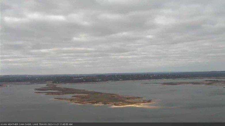 Lake Travis webcam, November 21, 2023 11:45 AM CT