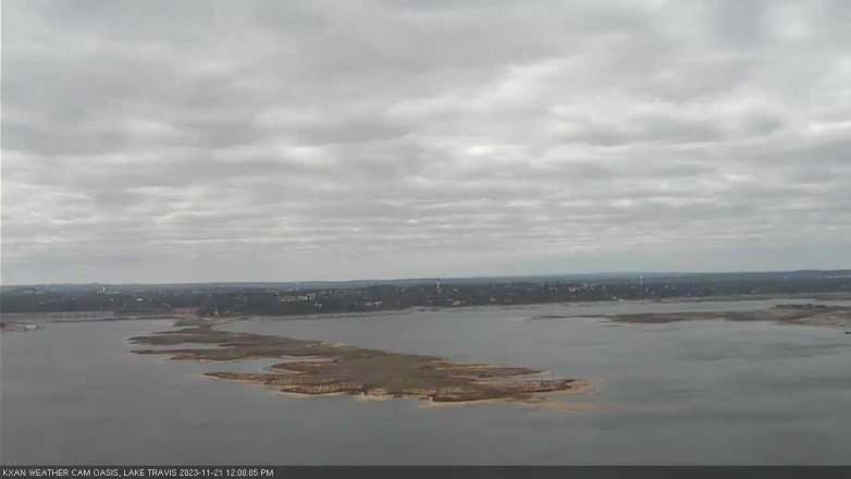 Lake Travis webcam, November 21, 2023 12:00 PM CT