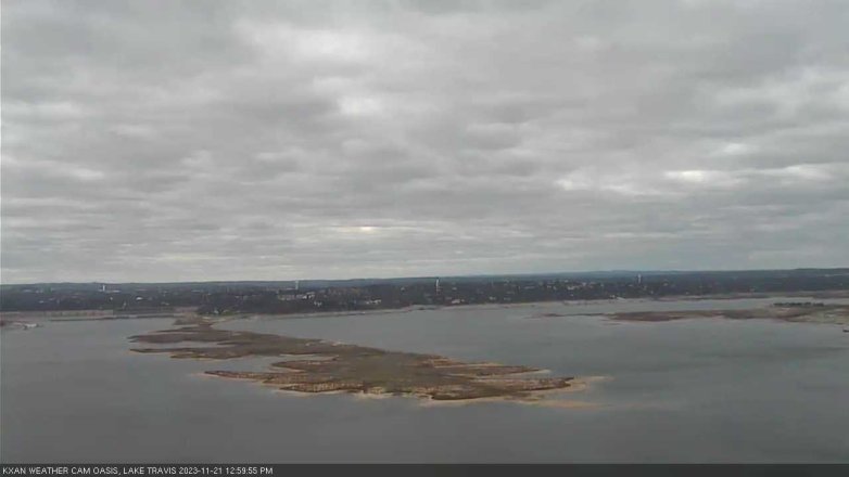 Lake Travis webcam, November 21, 2023 1:00 PM CT