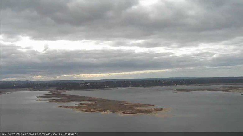 Lake Travis webcam, November 21, 2023 2:45 PM CT