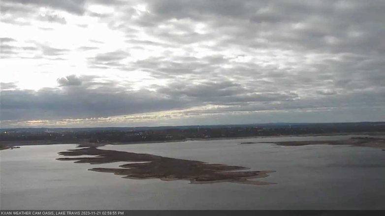 Lake Travis webcam, November 21, 2023 3:00 PM CT