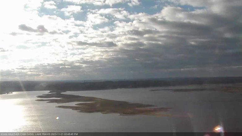 Lake Travis webcam, November 21, 2023 3:45 PM CT