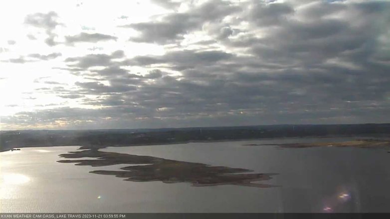 Lake Travis webcam, November 21, 2023 4:00 PM CT