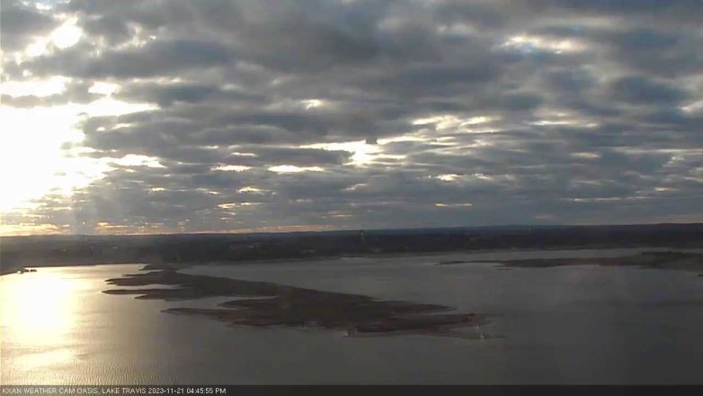 Lake Travis webcam, November 21, 2023 4:45 PM CT