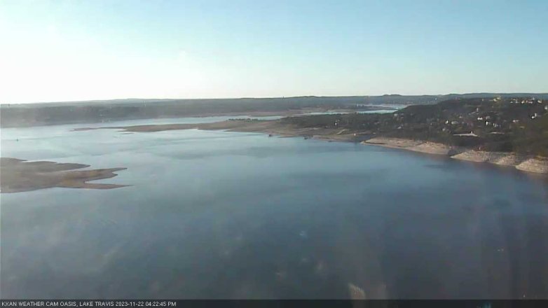 Lake Travis webcam, November 22, 2023 4:25 PM CT