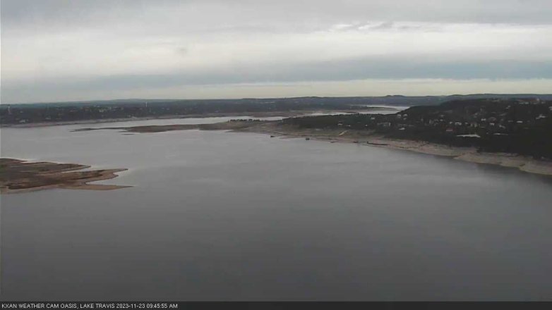 Lake Travis webcam, November 23, 2023 9:45 AM CT