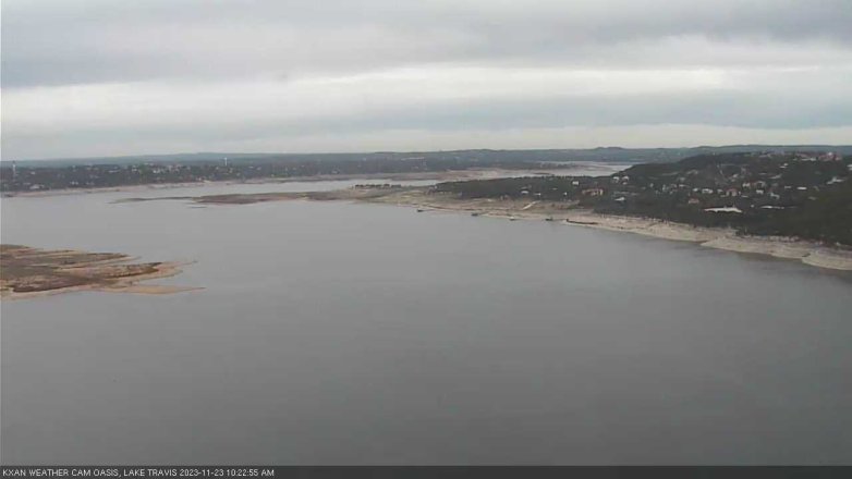 Lake Travis webcam, November 23, 2023 10:25 AM CT