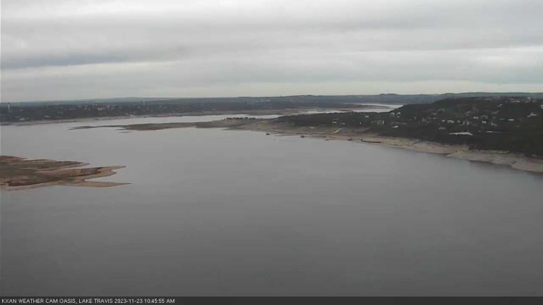 Lake Travis webcam, November 23, 2023 10:45 AM CT