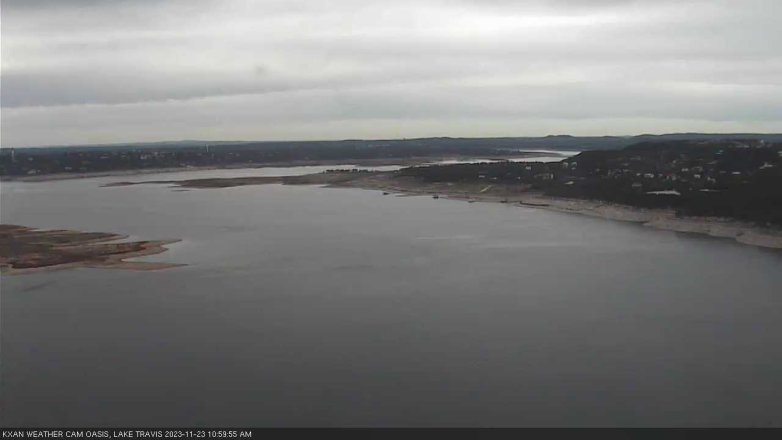 Lake Travis webcam, November 23, 2023 11:00 AM CT