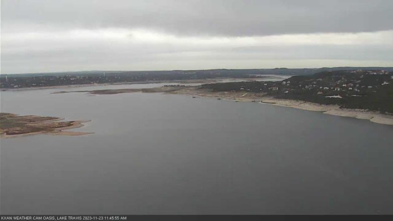 Lake Travis webcam, November 23, 2023 11:45 AM CT